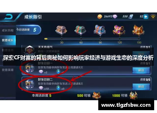 探索CF财富的背后奥秘如何影响玩家经济与游戏生态的深度分析